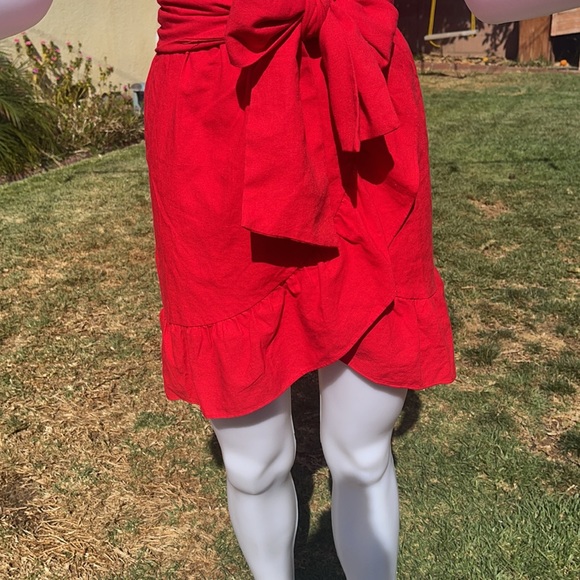 NWT Sabo Skirt Aquilla Dress - Red - Picture 6 of 13